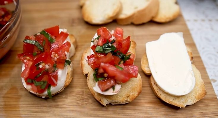 Chrumavé talianske kanapky