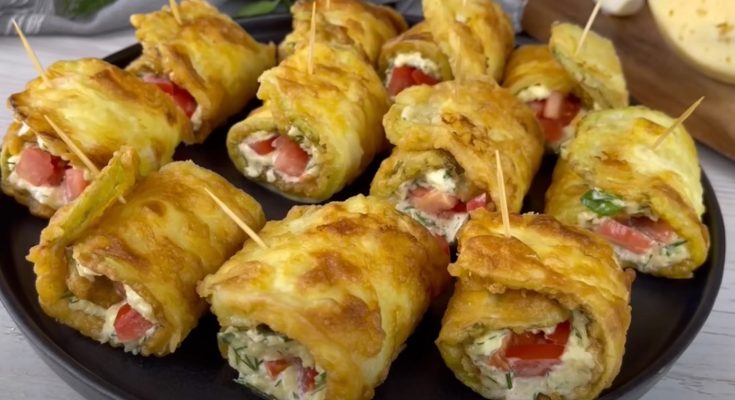 Lahodné cuketové rolky