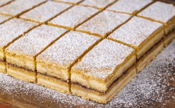 Jednoduché medové rezy