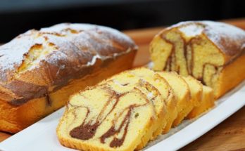 Nadýchaný koláč s citrónovou šťavou