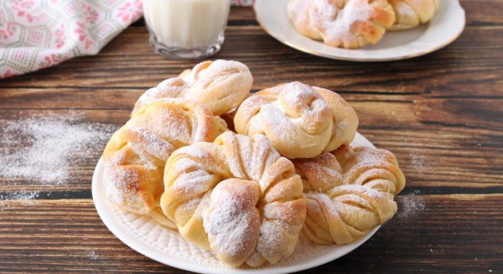 Nadýchané sladké koláčiky