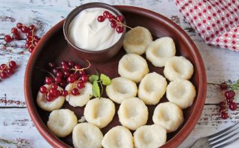 Tvarohové knedlíky s ovocím