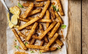 Kalerábové hranolky