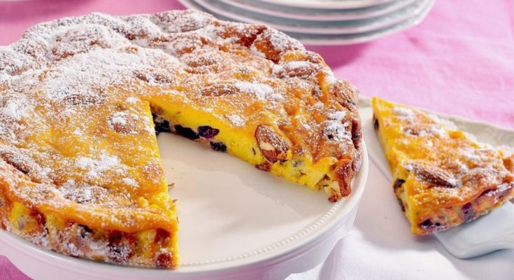 Rýchly tvarohový koláč bez múky