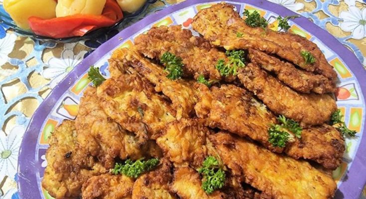 Nadýchané rezne s cesnakom